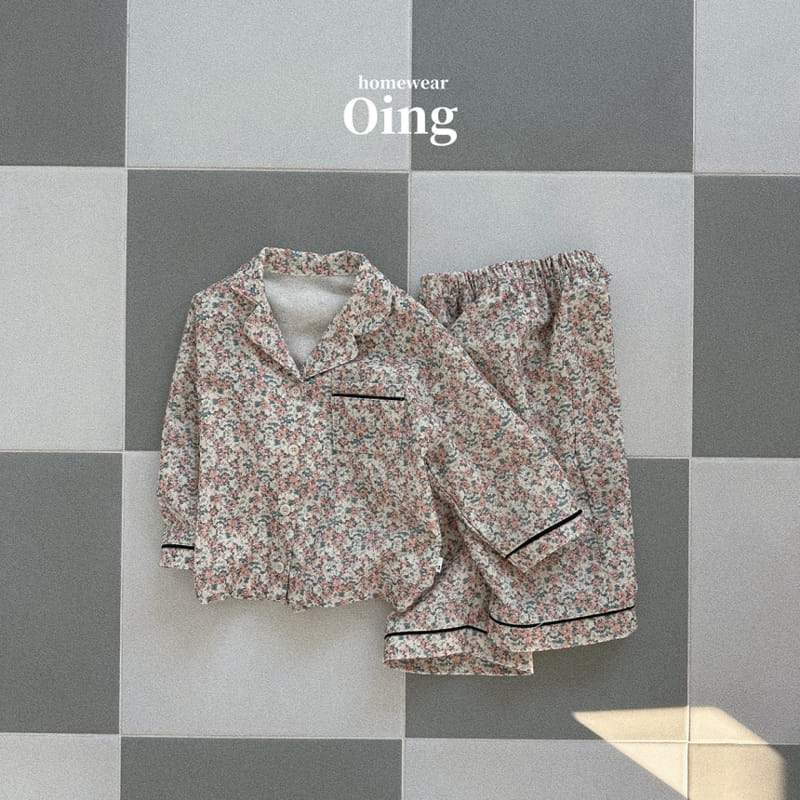 Oing - Korean Children Fashion - #minifashionista - Village Pajama Top Bottom Set - 4