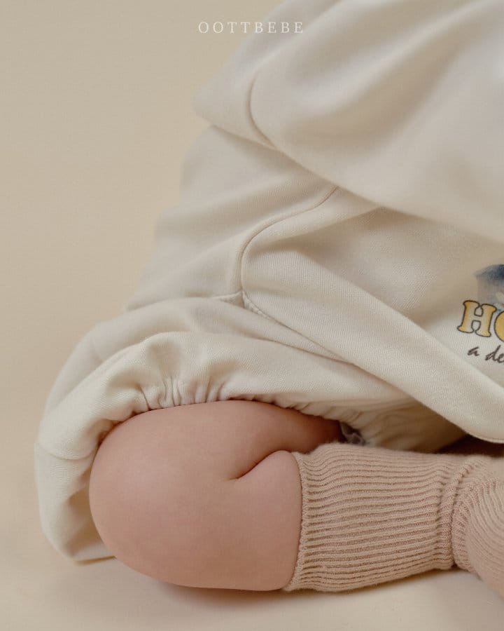 Oott Bebe - Korean Baby Fashion - #babyboutique - Honey Bear Bloomers Top Bottom Set - 4