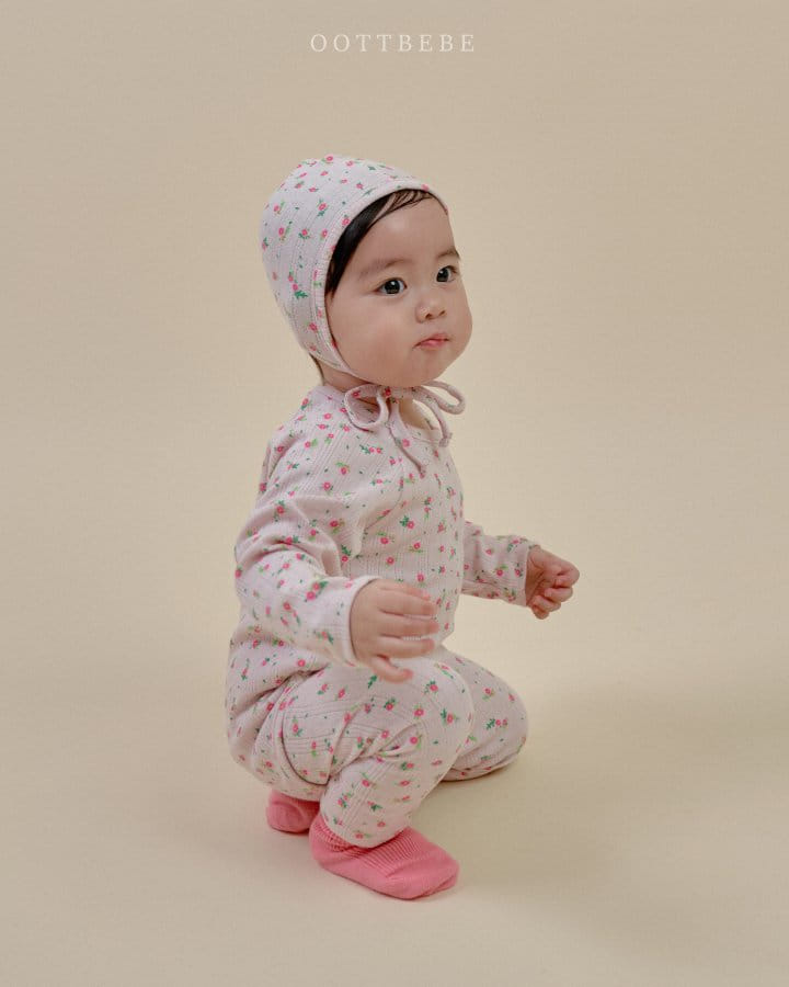 Oott Bebe - Korean Baby Fashion - #babyfashion - Blossome 3 Piece Set - 2