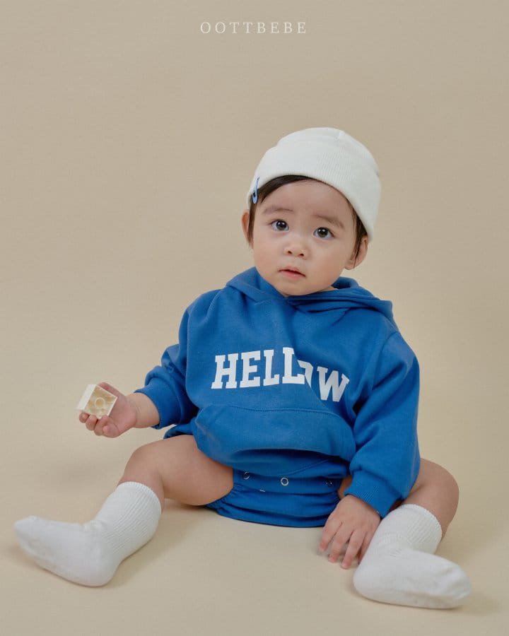 Oott Bebe - Korean Baby Fashion - #babyfashion - Hello Body Suit - 2
