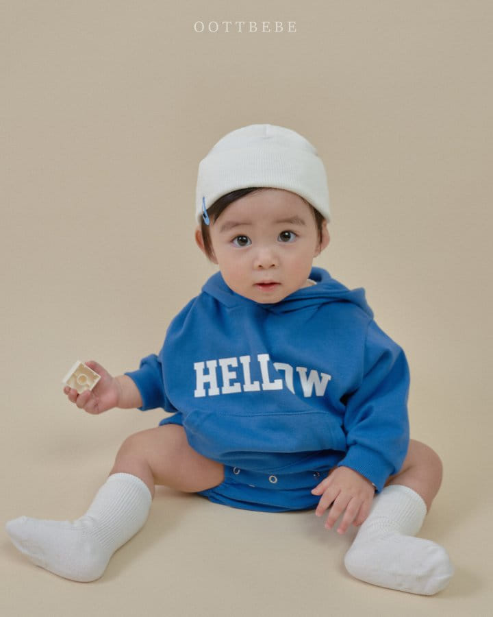 Oott Bebe - Korean Baby Fashion - #babyfever - Hello Body Suit - 3