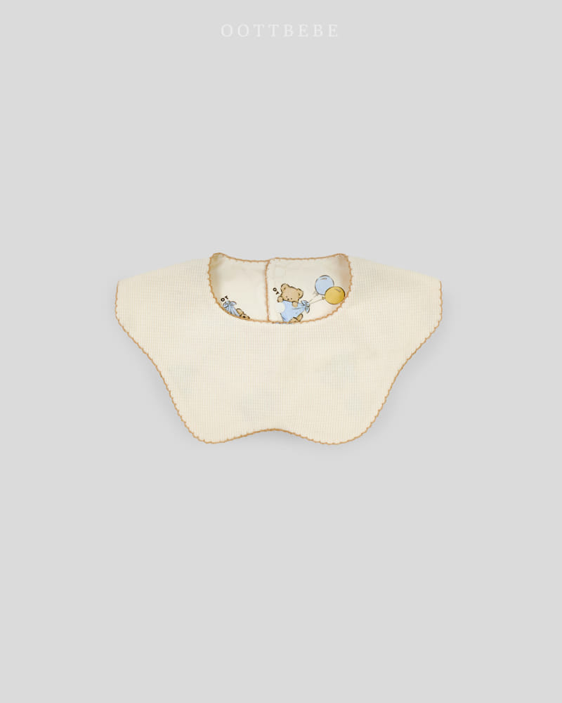 Oott Bebe - Korean Baby Fashion - #babyfever - Oott Balloon Bib - 2