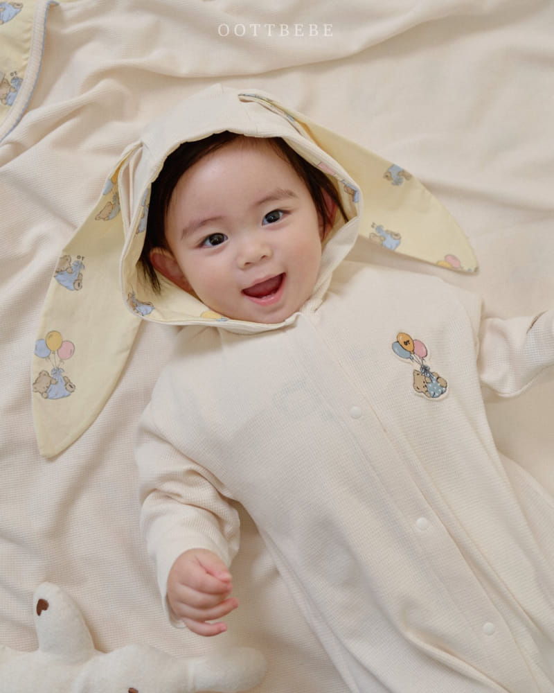 Oott Bebe - Korean Baby Fashion - #babyfever - Oott Balloon Reversible Blanket