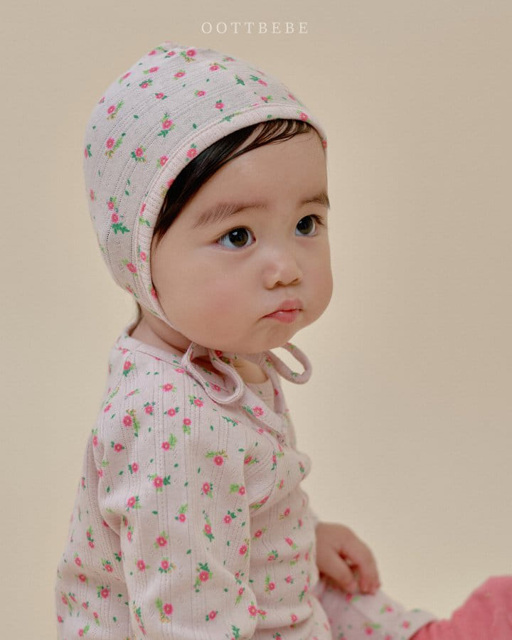 Oott Bebe - Korean Baby Fashion - #babyootd - Blossome 3 Piece Set - 7