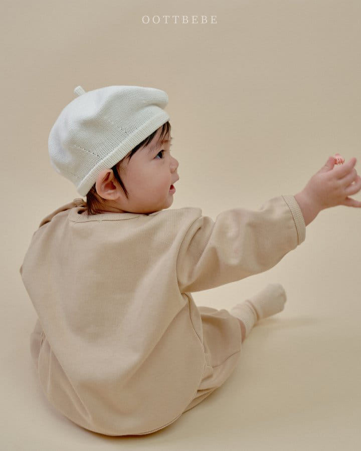 Oott Bebe - Korean Baby Fashion - #babyootd - Honey Bear Bloomers Top Bottom Set - 11