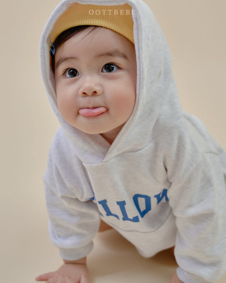 Oott Bebe - Korean Baby Fashion - #babyoutfit - Hello Body Suit - 9
