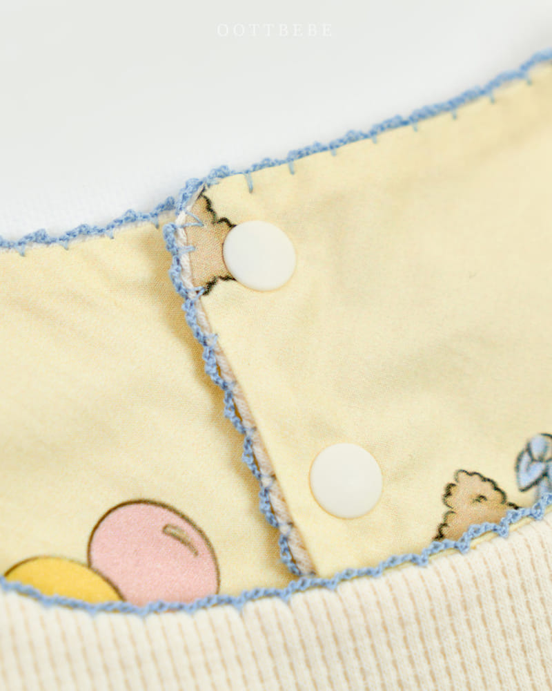 Oott Bebe - Korean Baby Fashion - #babyoutfit - Oott Balloon Bib - 7