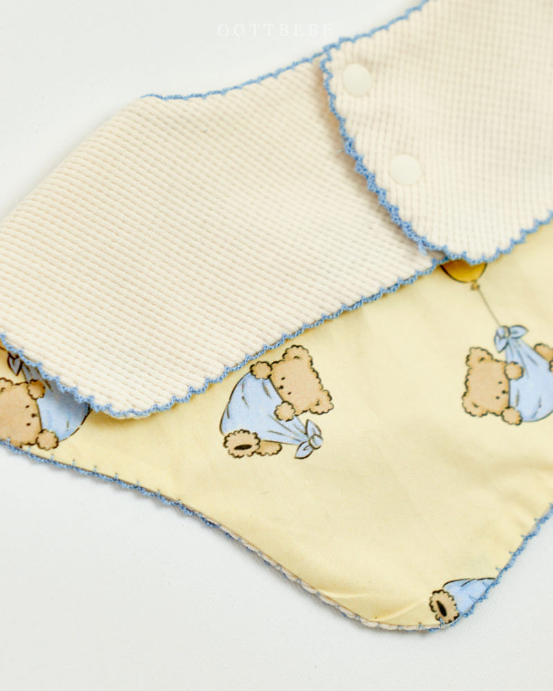 Oott Bebe - Korean Baby Fashion - #babyoutfit - Oott Balloon Bib - 8