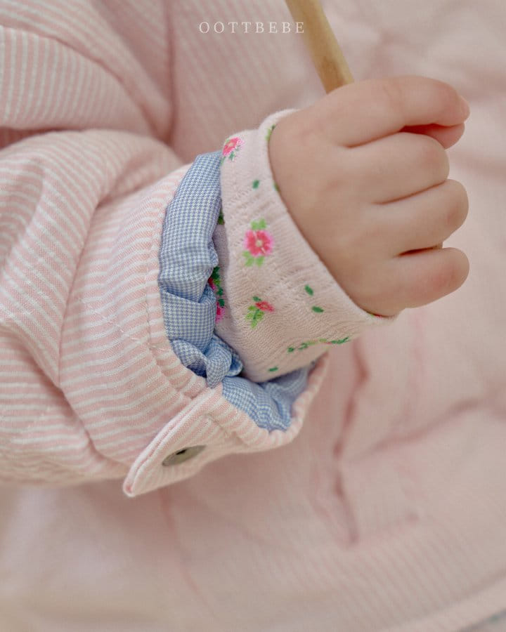 Oott Bebe - Korean Baby Fashion - #onlinebabyboutique - Blossome 3 Piece Set - 11