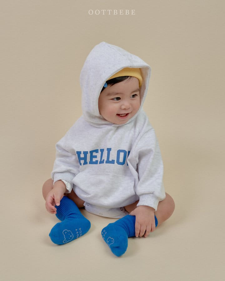 Oott Bebe - Korean Baby Fashion - #onlinebabyboutique - Hello Body Suit - 11