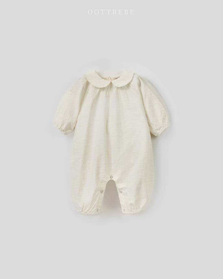 Oott Bebe - Korean Baby Fashion - #onlinebabyboutique - Petite Collar Body Suit - 7