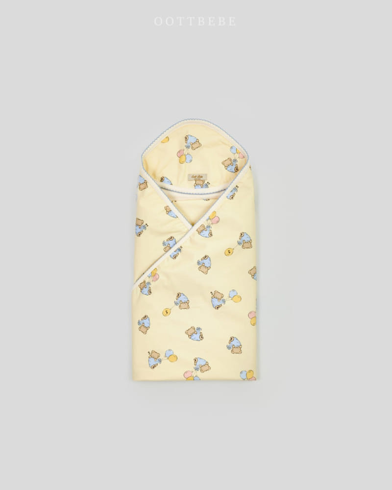 Oott Bebe - Korean Baby Fashion - #smilingbaby - Oott Balloon Reversible Blanket - 11