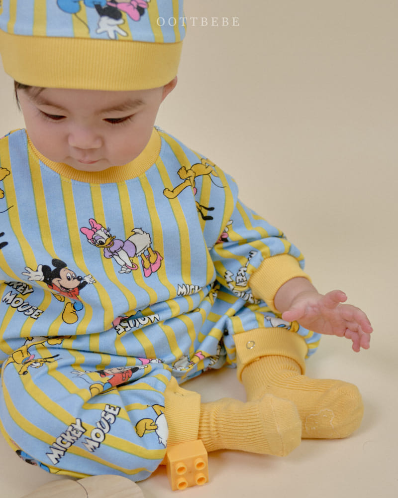 Oott Bebe - Korean Baby Fashion - #smilingbaby - World D Body Suit - 7