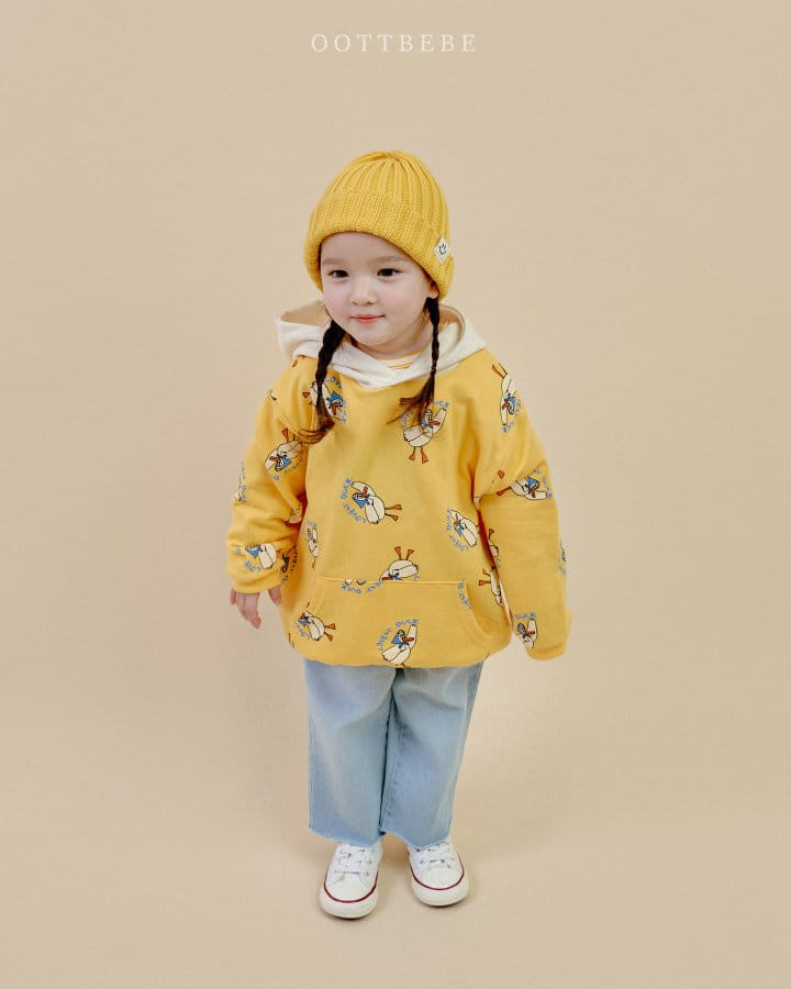 Oott Bebe - Korean Children Fashion - #Kfashion4kids - Duck Hoody Sweatshirt - 9