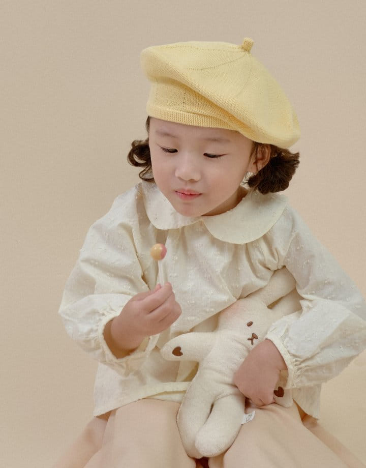 Oott Bebe - Korean Children Fashion - #Kfashion4kids - Petite Collar Blouse - 5
