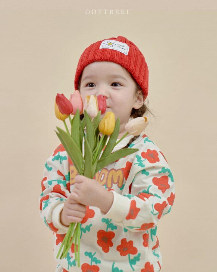 Oott Bebe - Korean Children Fashion - #childofig - Pansy Top Bottom Set - 9