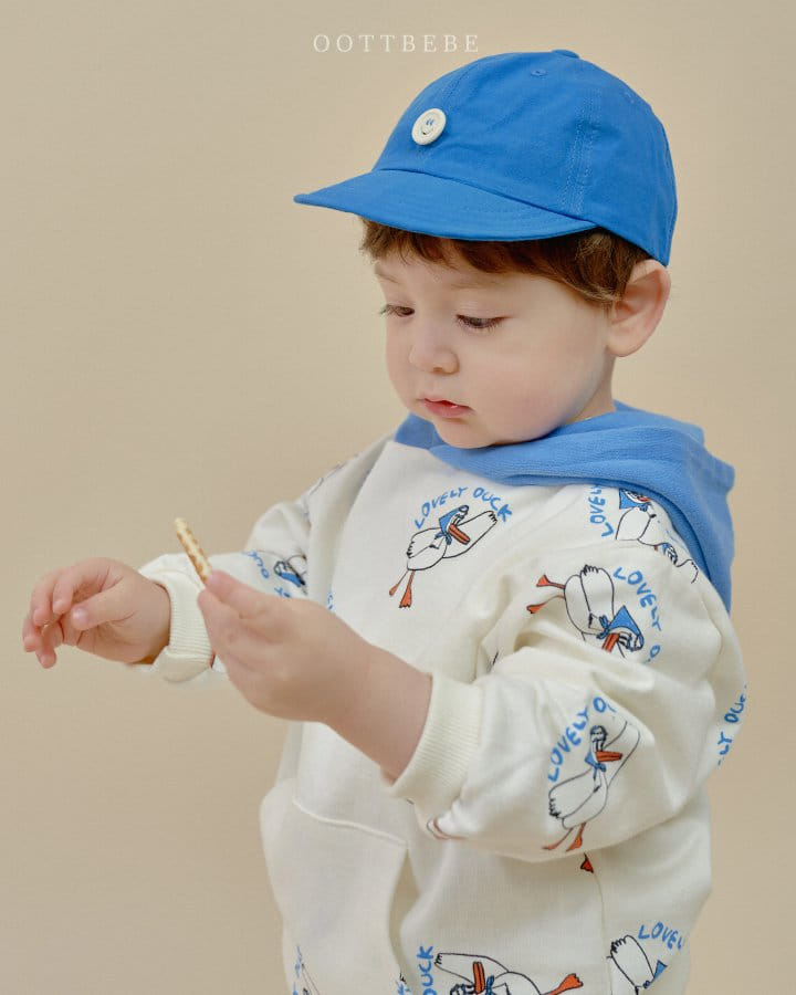 Oott Bebe - Korean Children Fashion - #childofig - Duck Hoody Sweatshirt