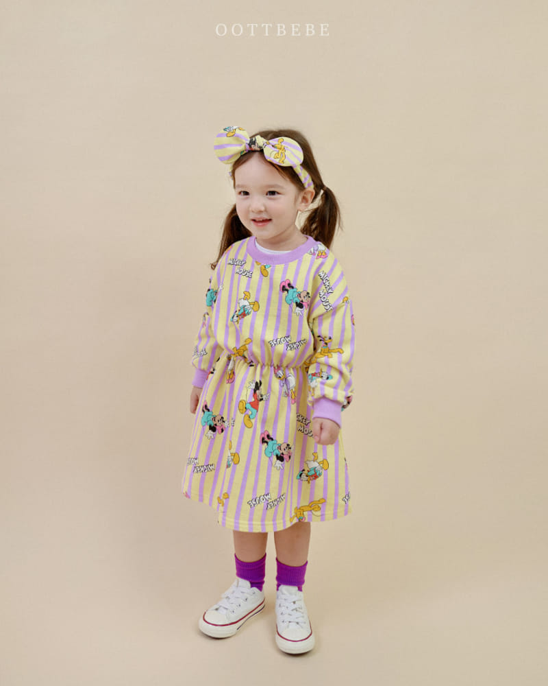 Oott Bebe - Korean Children Fashion - #childofig - World D One-Piece - 7