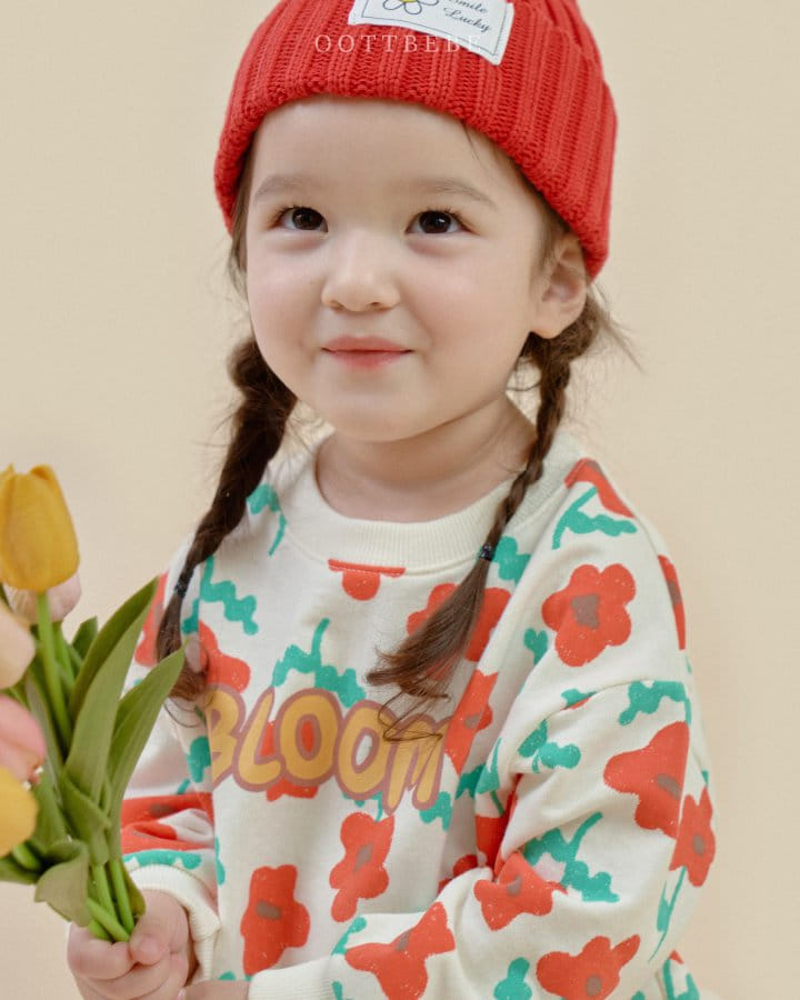 Oott Bebe - Korean Children Fashion - #designkidswear - Pansy Top Bottom Set - 11