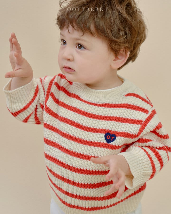 Oott Bebe - Korean Children Fashion - #designkidswear - Steady Knit Full Over - 6