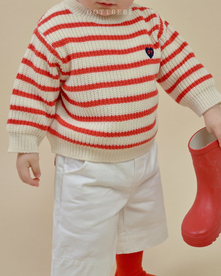 Oott Bebe - Korean Children Fashion - #kidsshorts - Steady Knit Full Over - 9