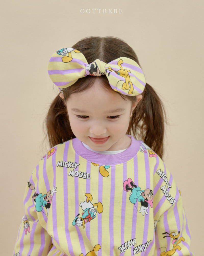 Oott Bebe - Korean Children Fashion - #kidzfashiontrend - D Span Ribbon Hair Band - 8