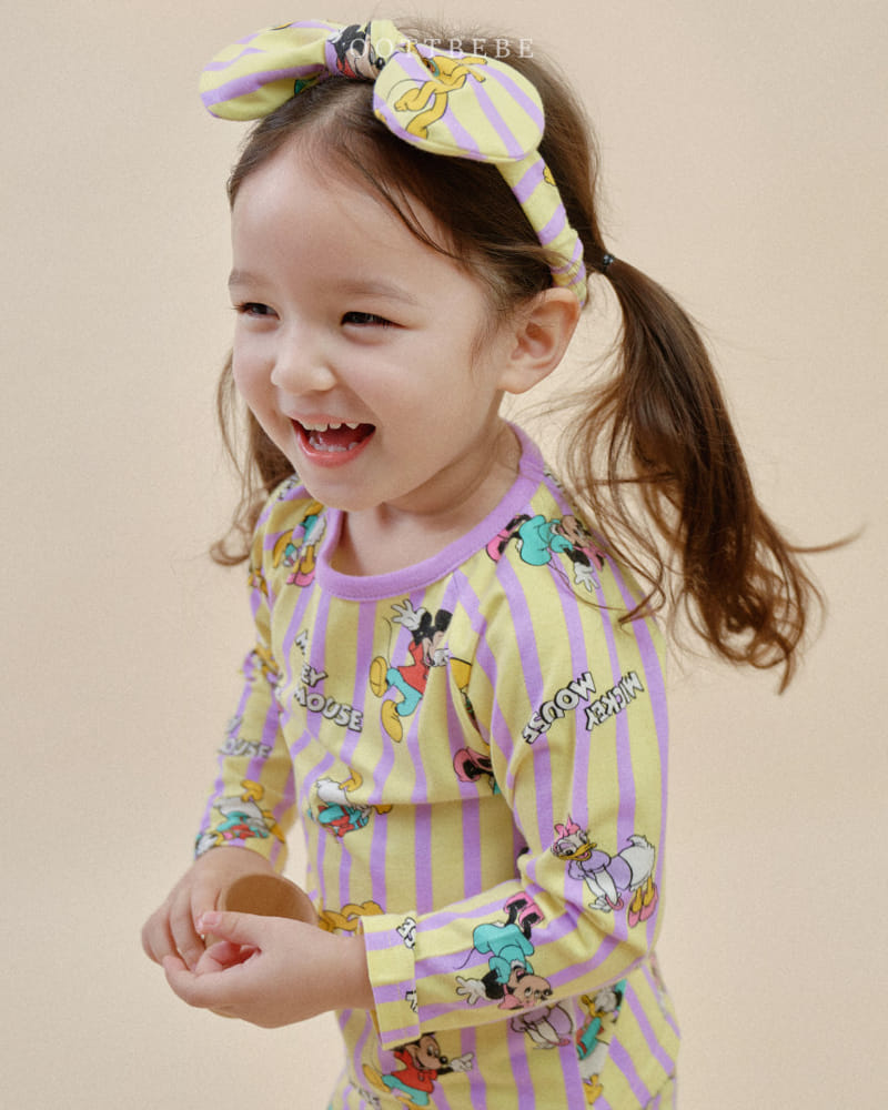 Oott Bebe - Korean Children Fashion - #kidzfashiontrend - D Span Easywear Top Bottom Set - 7