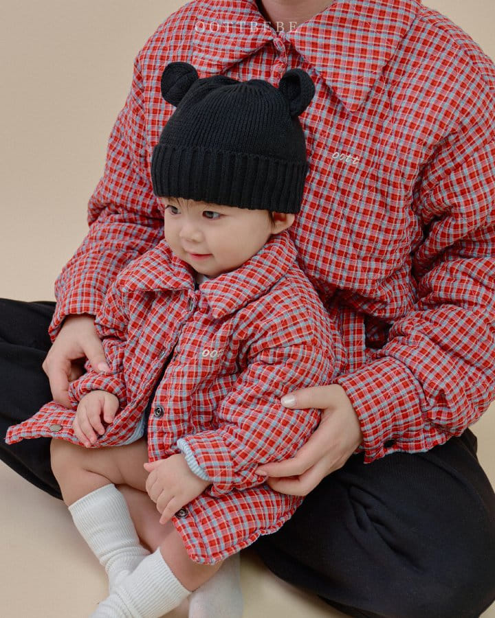 Oott Bebe - Korean Children Fashion - #littlefashionista - Mom Raffy Padding Jacket - 2