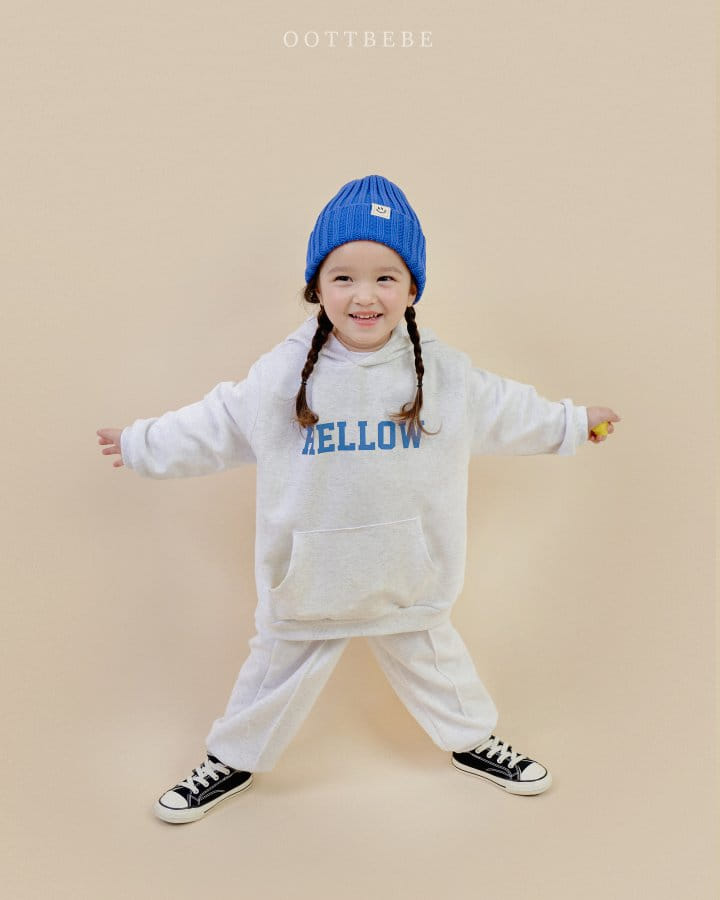 Oott Bebe - Korean Children Fashion - #magicofchildhood - Hello Top Bottom Set - 8
