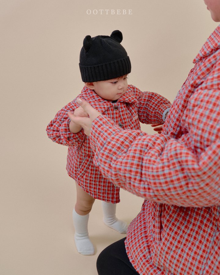 Oott Bebe - Korean Children Fashion - #magicofchildhood - Mom Raffy Padding Jacket - 3