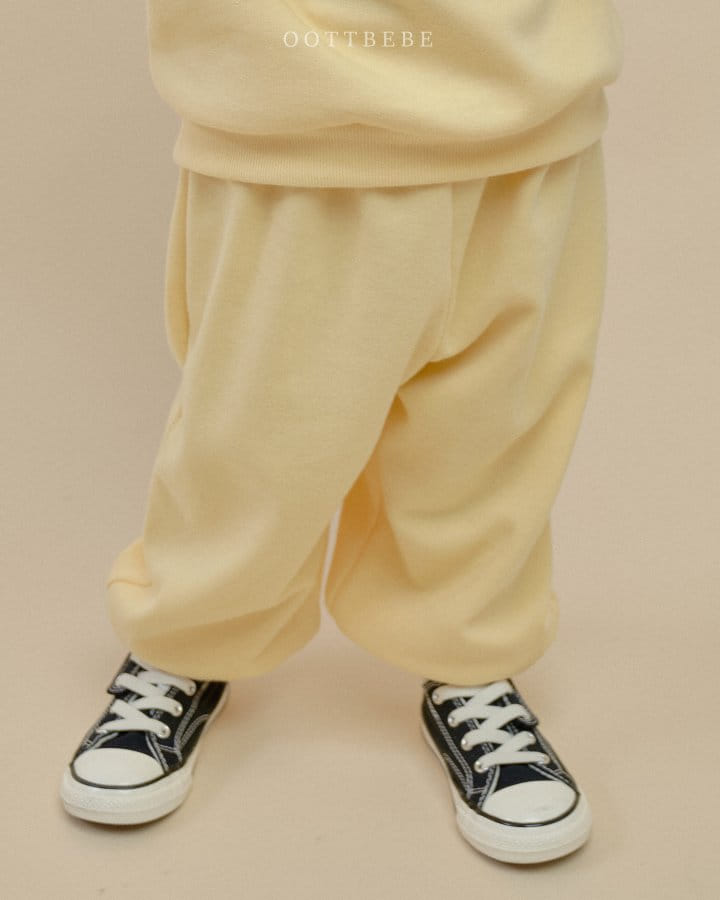 Oott Bebe - Korean Children Fashion - #magicofchildhood - Sweet Milk Top Bottom Set - 5