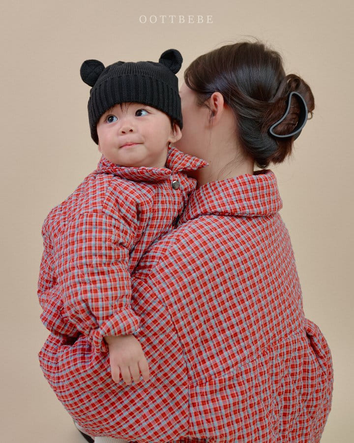 Oott Bebe - Korean Children Fashion - #magicofchildhood - Mom Raffy Padding Jacket - 4