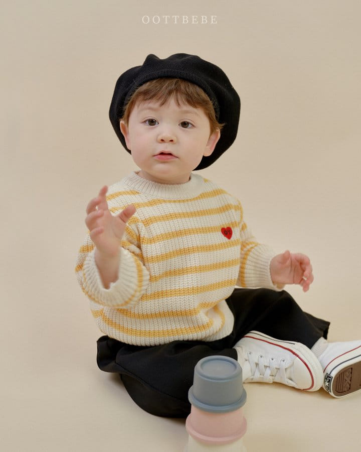 Oott Bebe - Korean Children Fashion - #prettylittlegirls - Steady Knit Full Over - 2