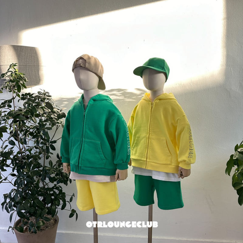 Otr - Korean Children Fashion - #designkidswear - Together Hoody Zip Up - 7