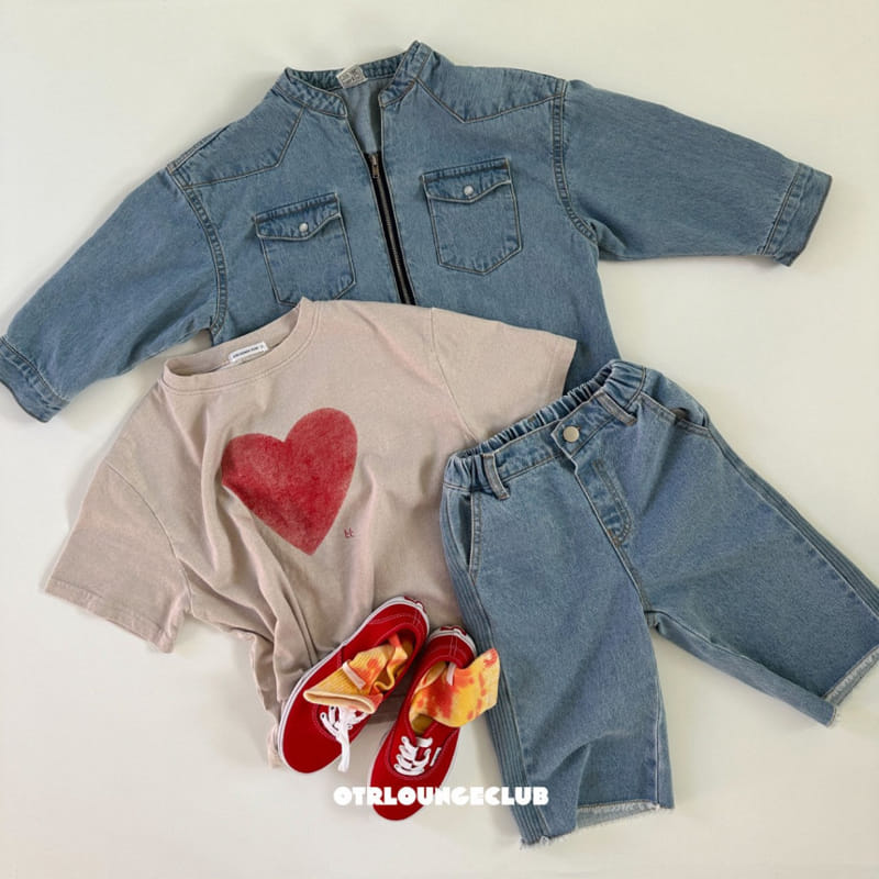 Otr - Korean Children Fashion - #kidsshorts - Denim Jacket - 6