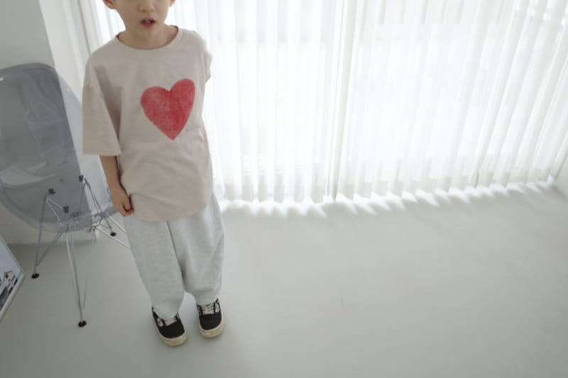 Otr - Korean Children Fashion - #littlefashionista - Heart Pig Tee - 8
