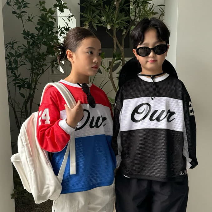 Our - Korean Children Fashion - #Kfashion4kids - Motto Jersey Tee