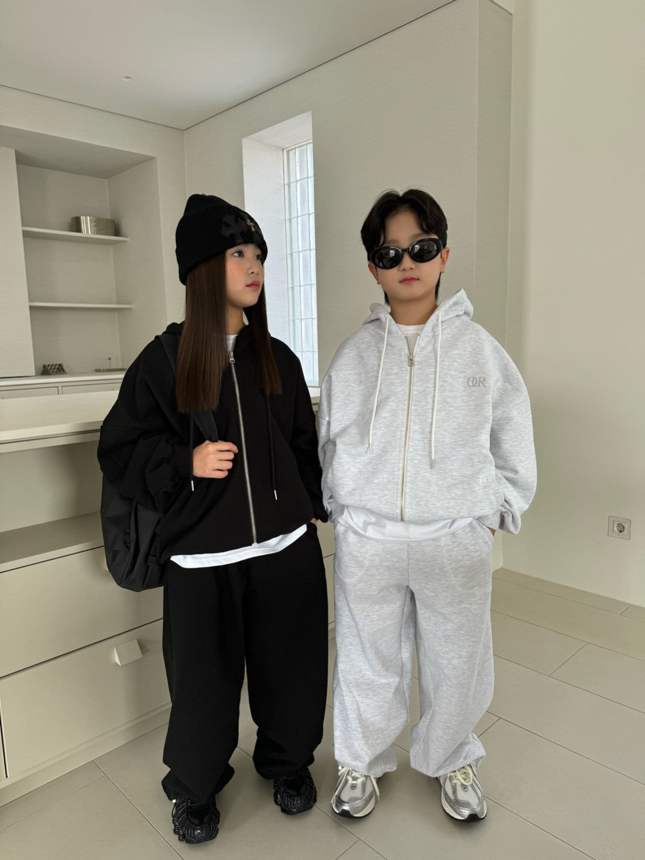 Our - Korean Children Fashion - #childofig - Odd Hoody Zip Up - 3