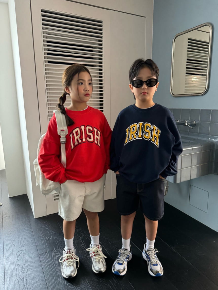 Our - Korean Children Fashion - #childofig - Irish Sweatshirt - 6