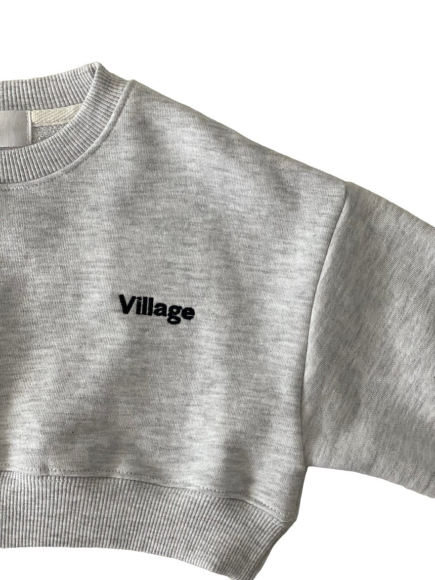 Our - Korean Children Fashion - #discoveringself - Village Crop Sweatshirt - 11