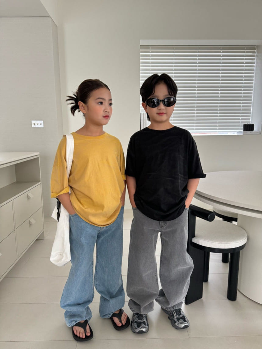 Our - Korean Children Fashion - #fashionkids - Ssulpa Washing Tee - 3