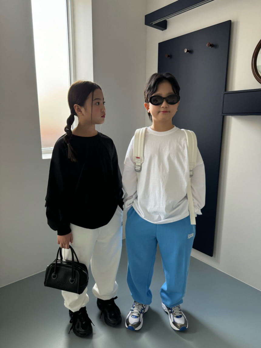 Our - Korean Children Fashion - #kidsshorts - Lace Layered Tee - 8