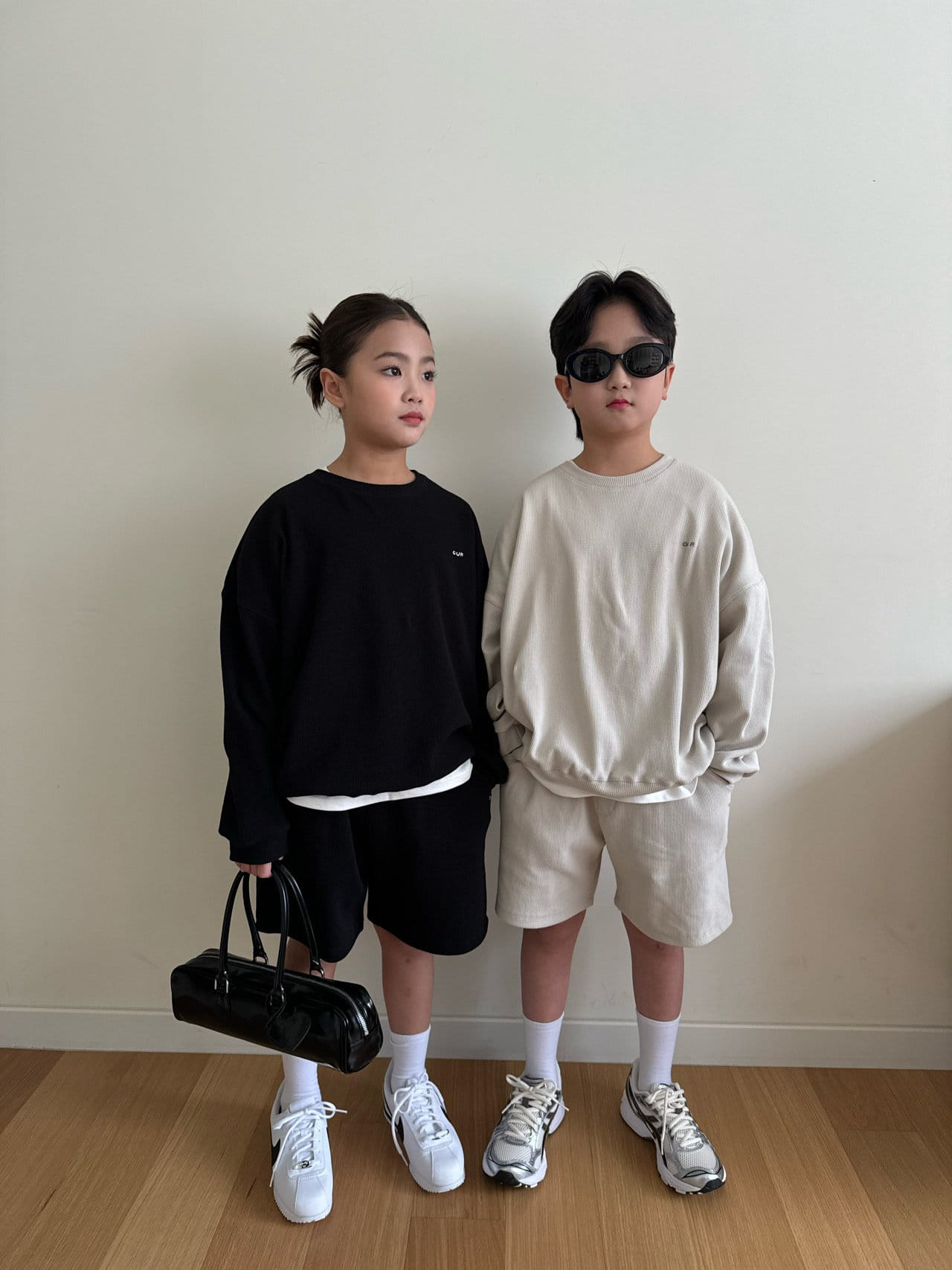 Our - Korean Children Fashion - #kidsshorts - Coco Waffle Top Bottom Set - 10