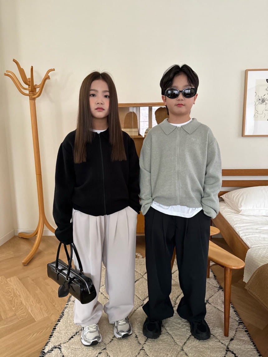 Our - Korean Children Fashion - #kidzfashiontrend - Robin Collar Zip Up - 11