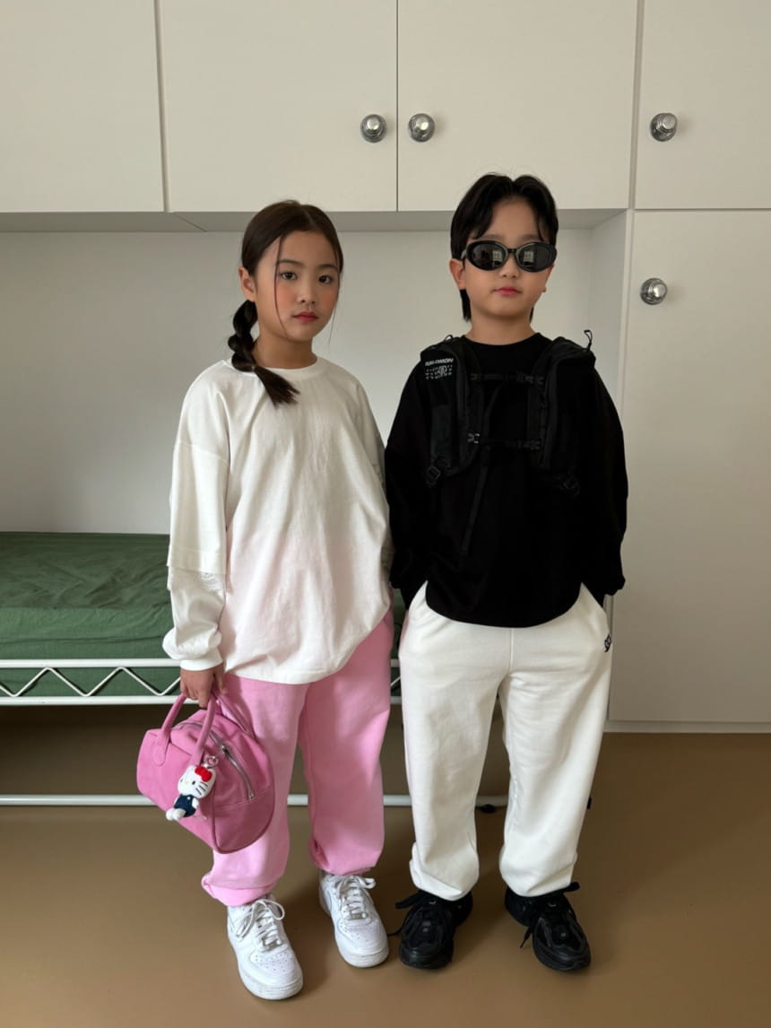 Our - Korean Children Fashion - #kidzfashiontrend - Lace Layered Tee - 10