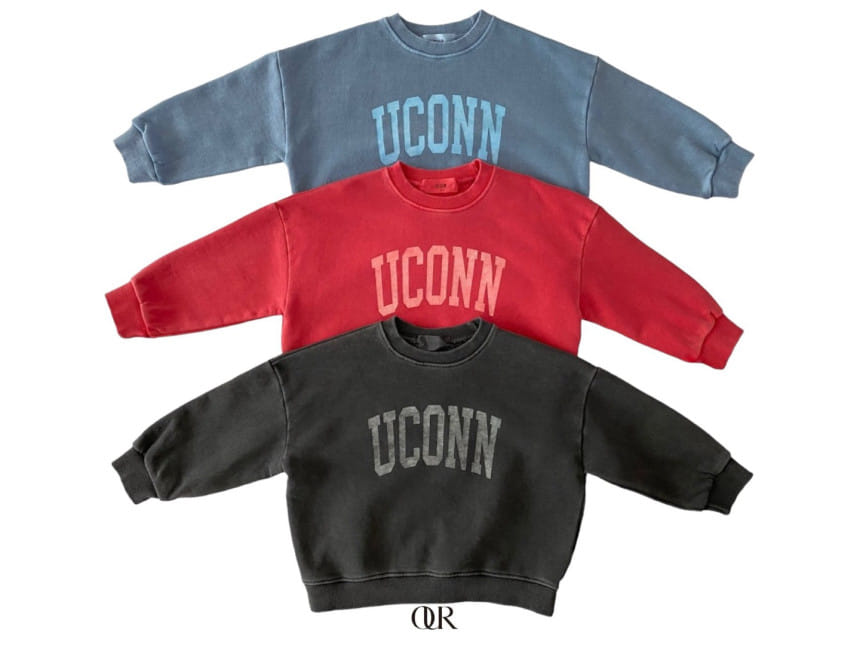 Our - Korean Children Fashion - #littlefashionista - Ucon Piece dyed Fabric Sweatshirt - 2