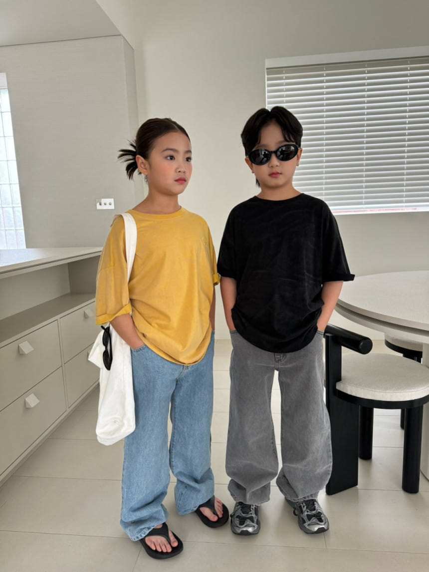 Our - Korean Children Fashion - #magicofchildhood - Ssulpa Washing Tee - 9