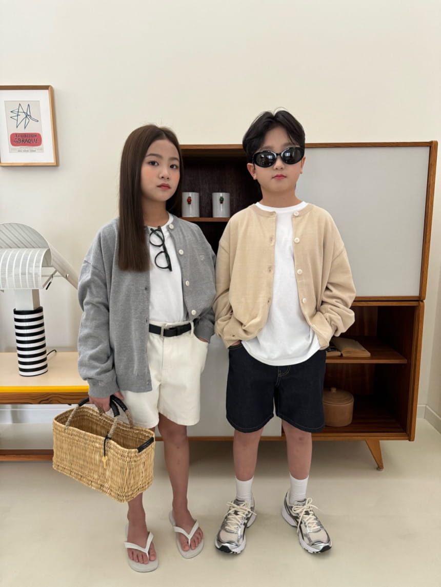 Our - Korean Children Fashion - #toddlerclothing - Blend Cardigan - 4