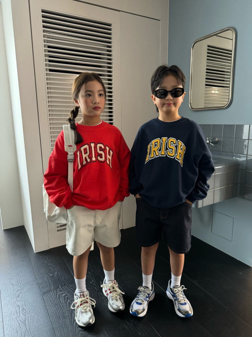 Our - Korean Children Fashion - #stylishchildhood - Irish Sweatshirt - 5
