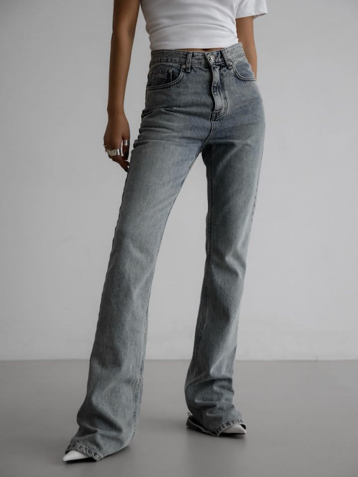 Paper Moon - Korean Women Fashion - #womensfashion - Straight Boots Cut X Ray Jeans  - 5